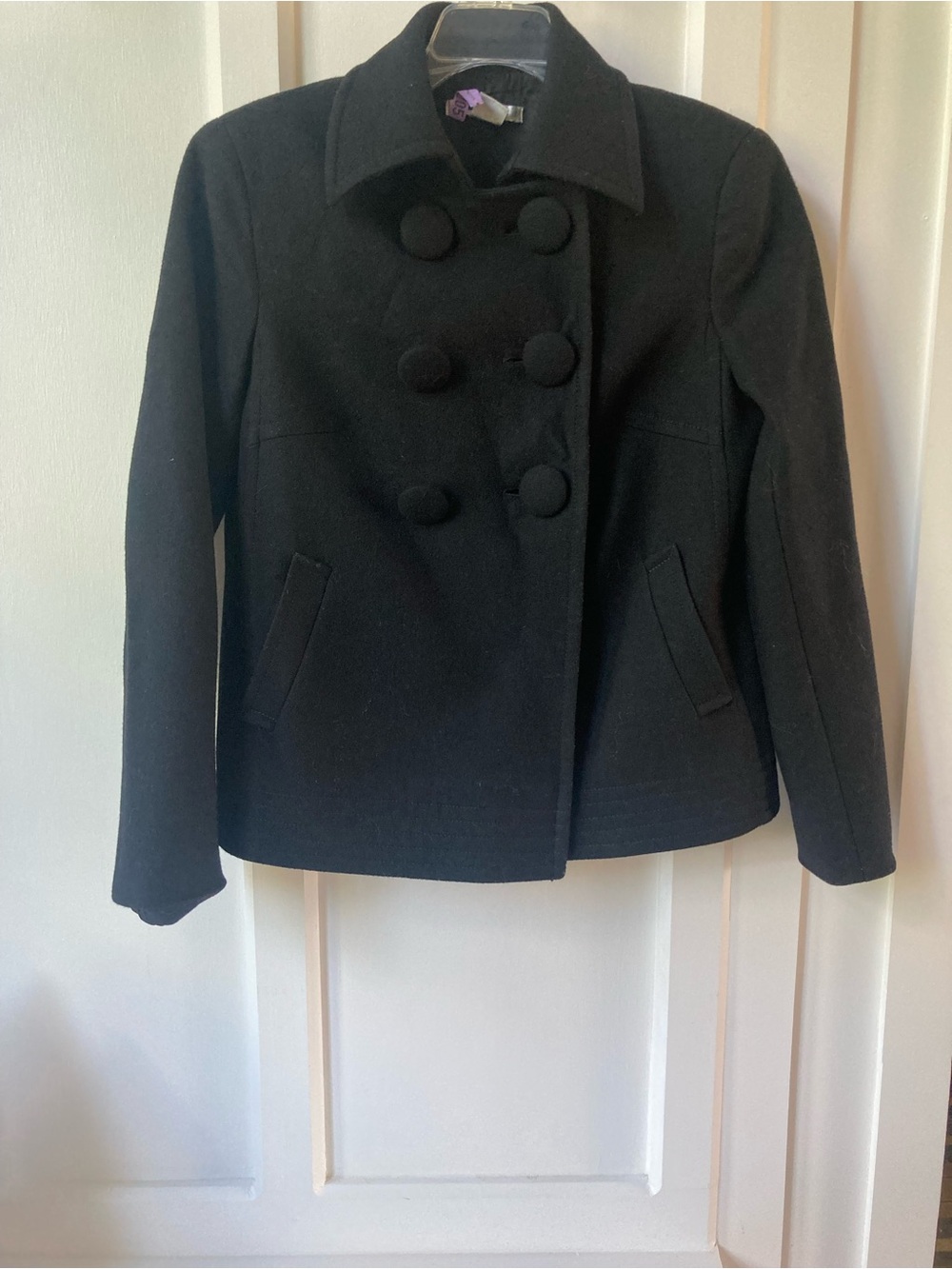 Nygard | Women’s Black Wool Peacoat Jacket